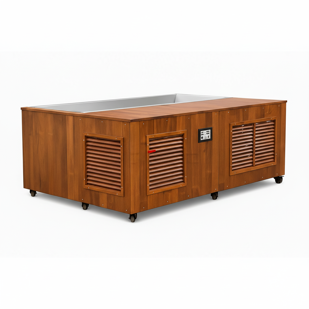 TimberChill Glacier Pro Cedar Cold Plunge