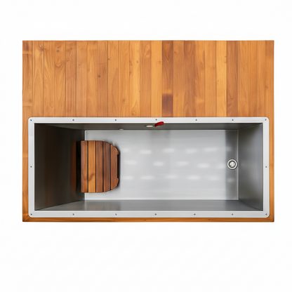 TimberChill Glacier Pro Cedar Cold Plunge